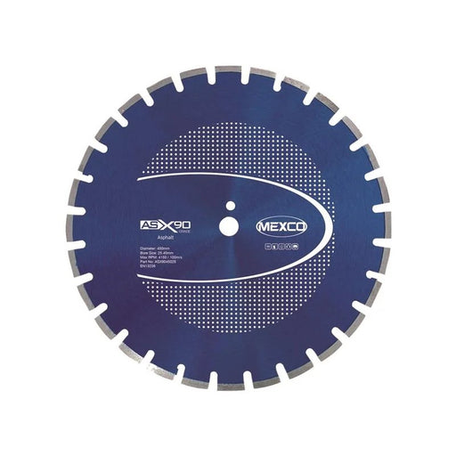 MEXCO Asphalt X90 Grade Diamond Blade 450 x 25mm - ASX9045025