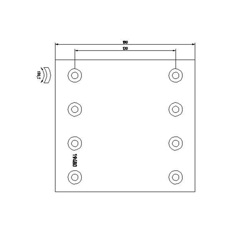 DON Don Cv Brake Lining Set SJ32331S7340