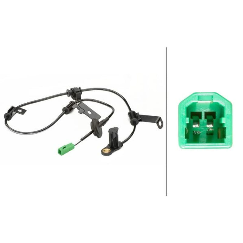 Hella ABS Wheel Speed Sensor Rear 6PU 230 040-621
