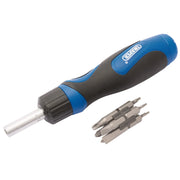 Draper Ratcheting Screwdriver Set 13 Piece with Storage