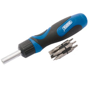 Draper Ratcheting Screwdriver Set 13 Piece with Storage