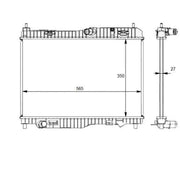NRF Engine Radiator 59134