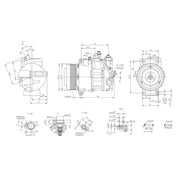 Hella Air Conditioning Compressor 8FK 366 200-611