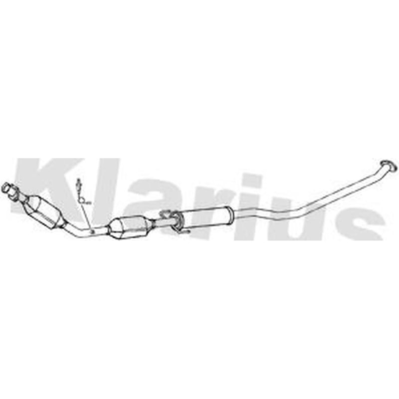 Klarius Catalyst Type Approved With Pipe 321951