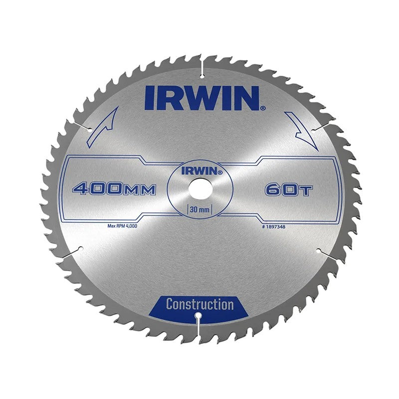 IRWIN® General Purpose Table & Mitre Saw Blade 400 x 30mm x 60T ATB - 1897348