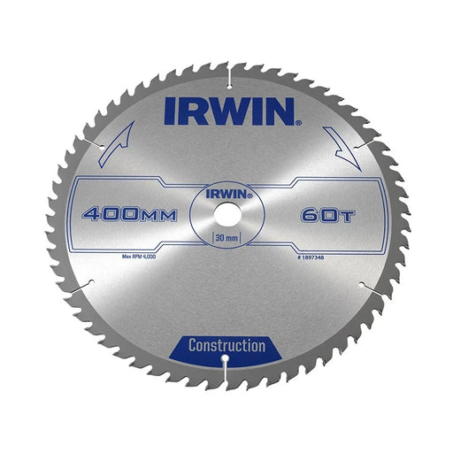 IRWIN® General Purpose Table & Mitre Saw Blade 400 x 30mm x 60T ATB - 1897348