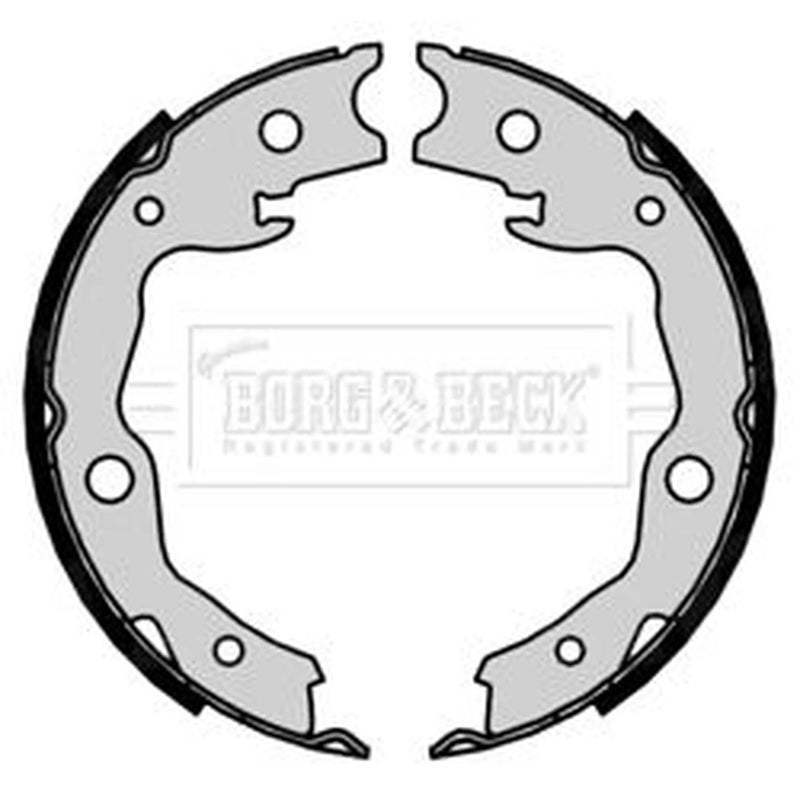 Borg & Beck Parking Brake Shoe Set BBS6403
