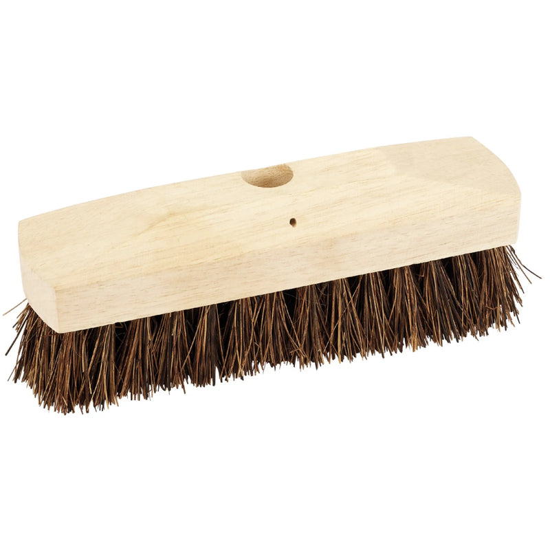 Draper Stiff Bassine Broom Head - Heavy Duty Outdoor Use