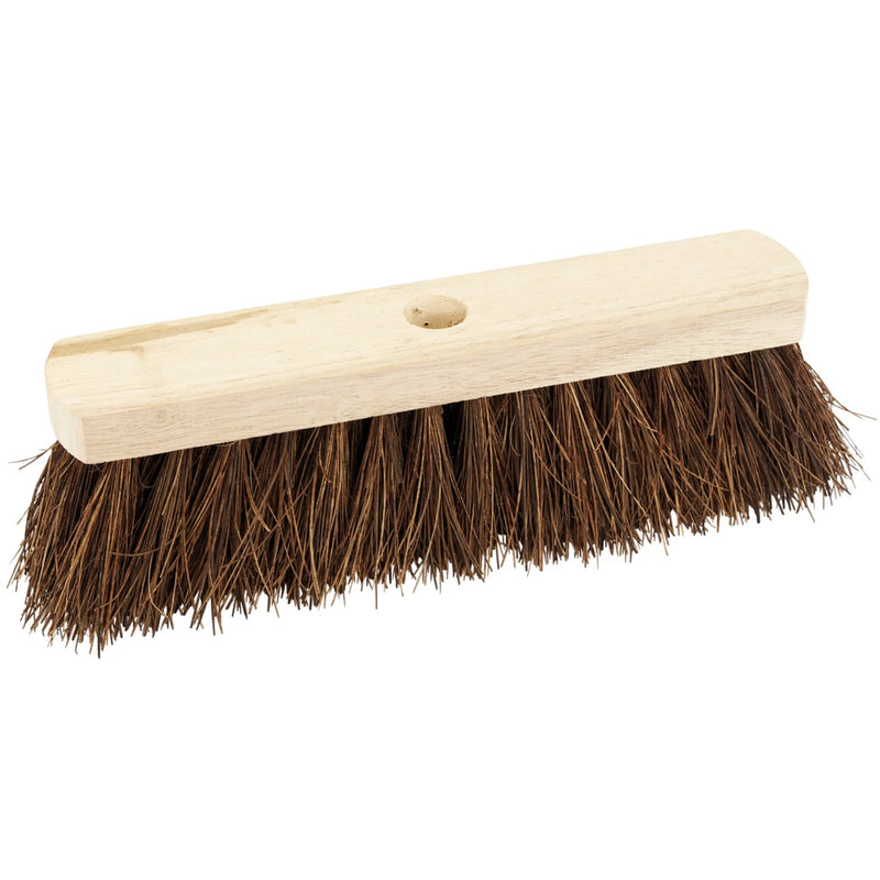 Draper Stiff Bassine Broom Head - Heavy Duty Outdoor Use