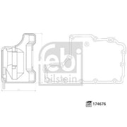 Febi Auto Trans Filter Kit 174676