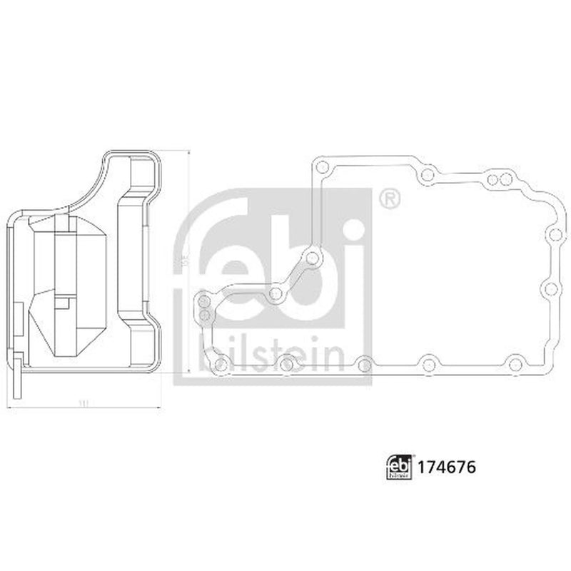 Febi Auto Trans Filter Kit 174676