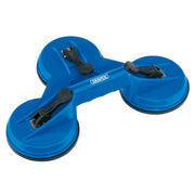 Draper Triple Suction Lifter 75kg Capacity
