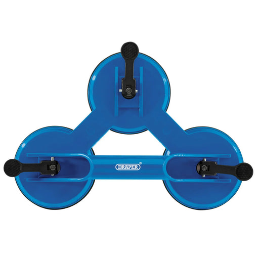 Draper Triple Suction Lifter 75kg Capacity