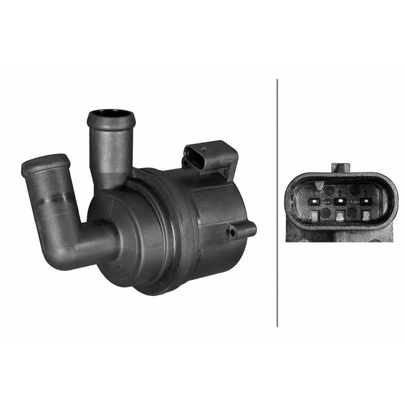 Hella Auxiliary Coolant Water Pump 8TW 358 313-321