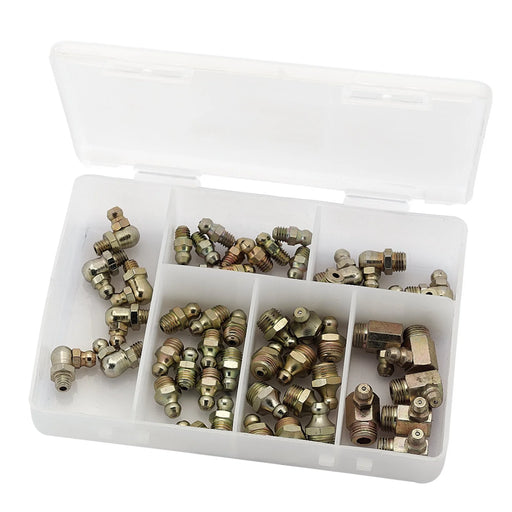 Draper Grease Nipples 50 Assorted BSPT GNA-BSPT
