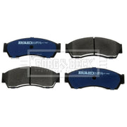 Borg & Beck 4 x Front Brake Pad Set BBP2118