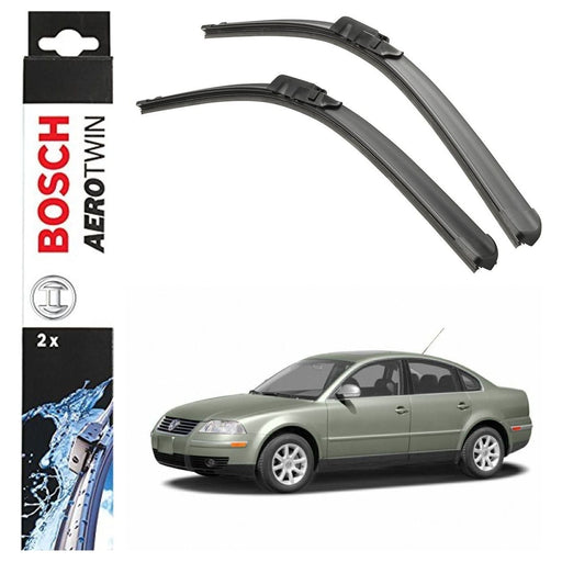 Bosch Aerotwin Front Wiper Blades Set Vw Passat 03.05-11.10 A980S Bosch  - Town Parts