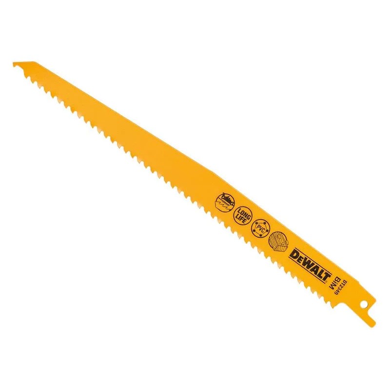 DEWALT Power Tools Bi-Metal Reciprocating Blade for Wood with
