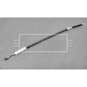 Borg & Beck Handbrake Cable Left Rear BKB1054