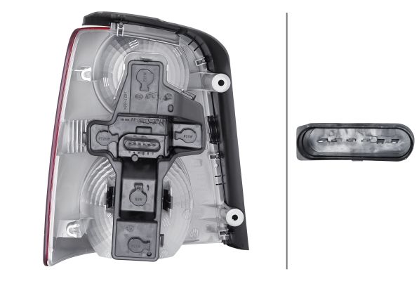 Hella 2SK 009 477-061 Tail Light Assembly