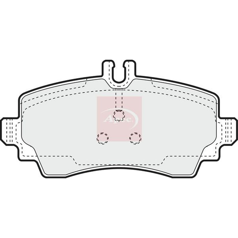 Apec Front Brake Pad Set PAD1294