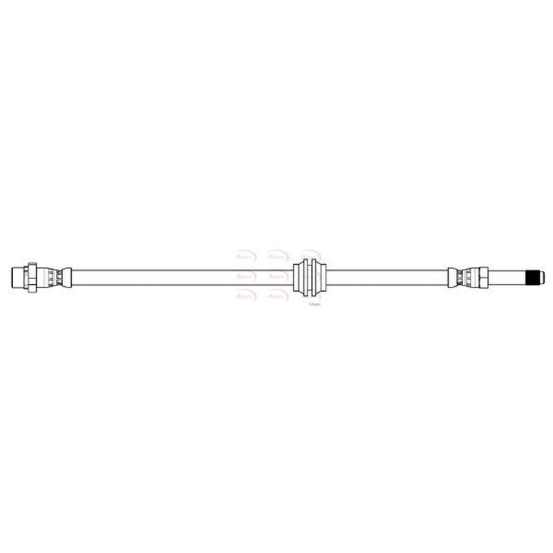 Apec Brake Hydraulic Hose Line Rear HOS4320