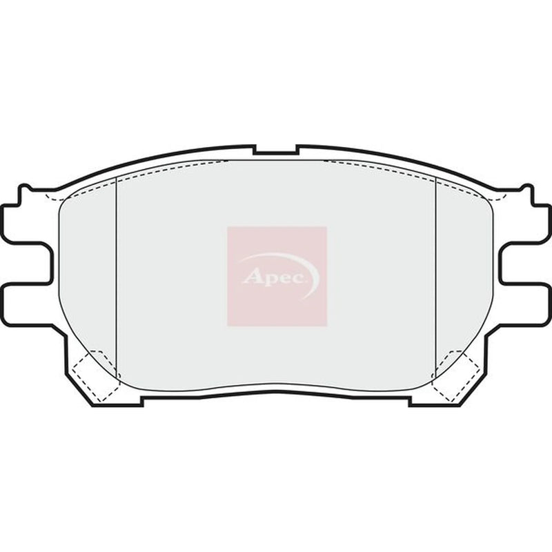Apec Front Brake Pad Set PAD1445