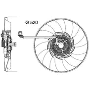 Mahle Engine Cooling Fan CFF 474 000P