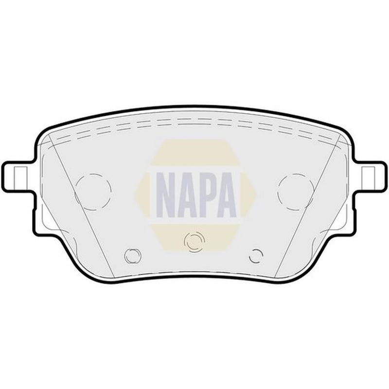 NAPA Rear Brake Pad Set NBP1672