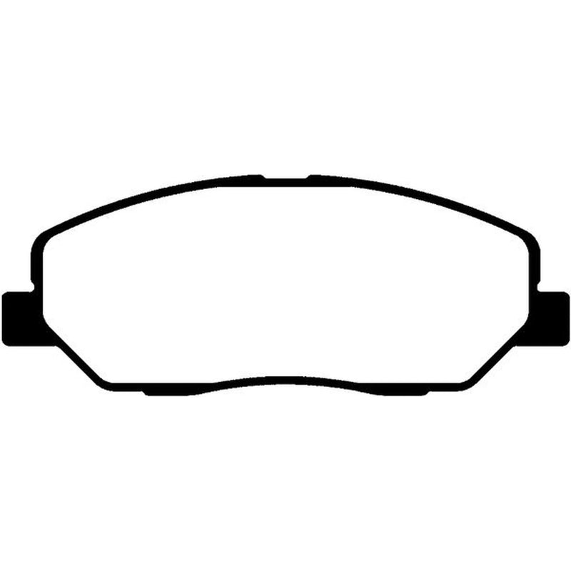 Abtex Front Brake Pad Set PLU1323