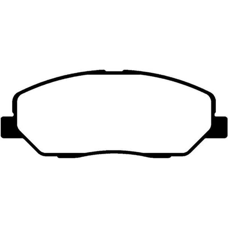 Abtex Front Brake Pad Set PLU1323