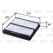 Valeo Engine Air Filter 585232