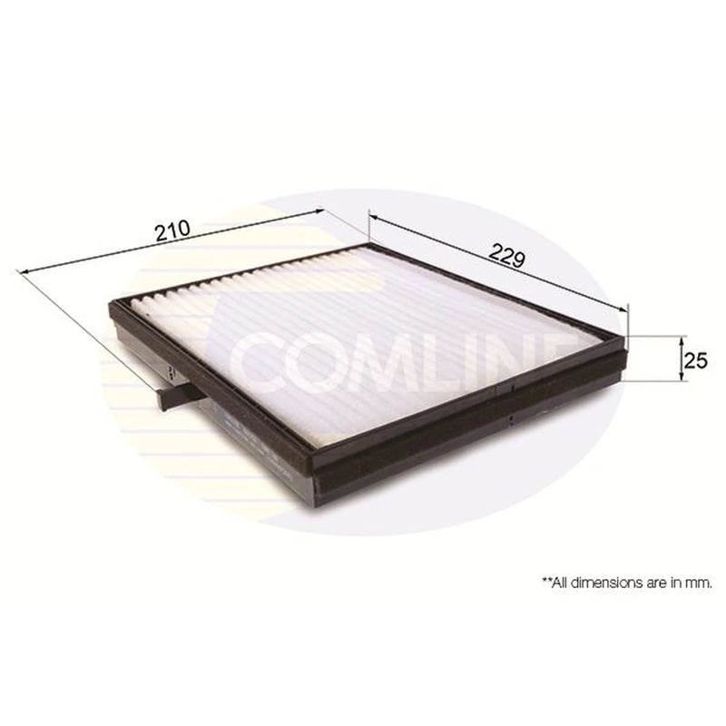 Comline Cabin Air Filter (Pollen Filter) EKF256