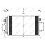 NRF Air Conditioning Condenser 350083