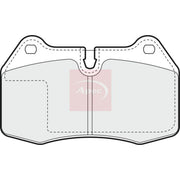 Apec Front Brake Pad Set PAD836