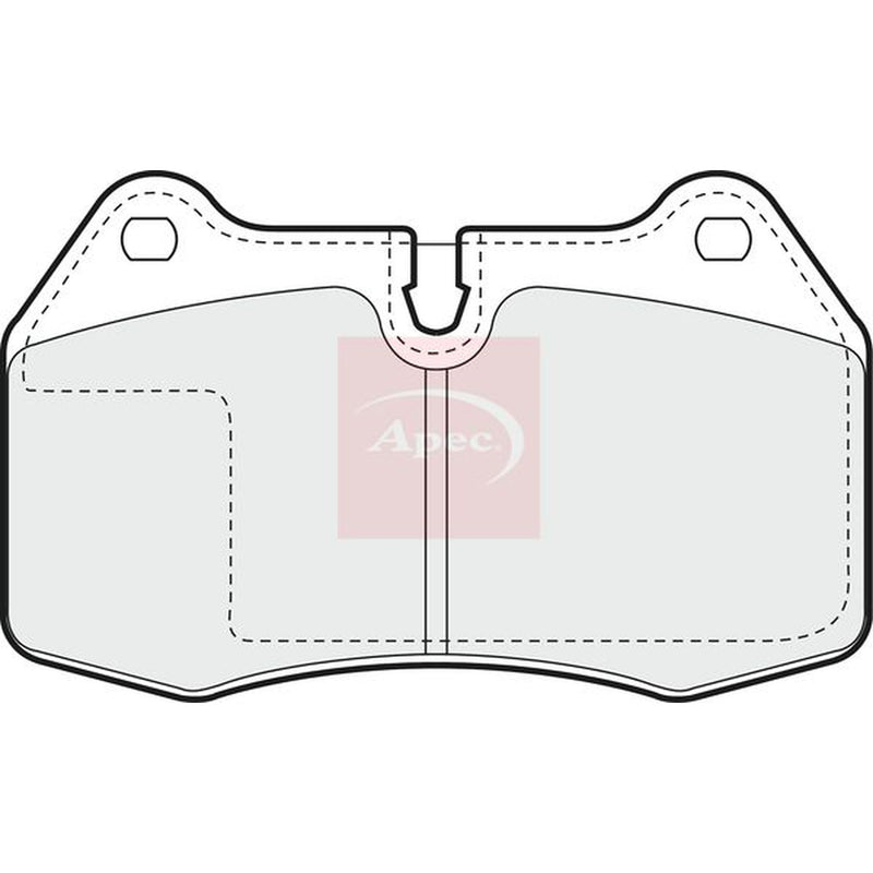Apec Front Brake Pad Set PAD836