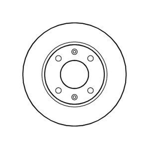 Abtex 2 x Vented Front Brake Discs BD293V