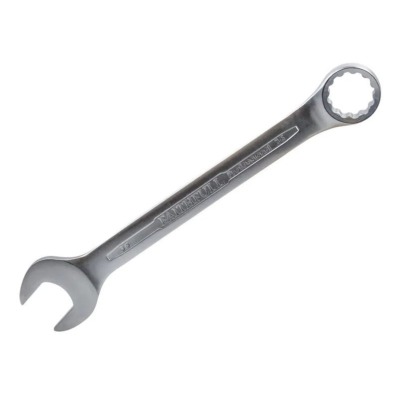 Faithfull Combination Spanner CV Satin Finish (group 2) 26-50mm