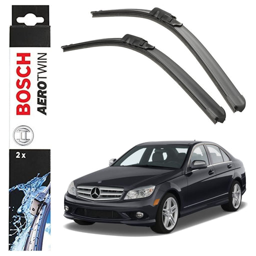 Bosch Aerotwin Front Wiper Blades Set Mercedes C-Class 12.08-04.13 A939S Bosch  - Town Parts