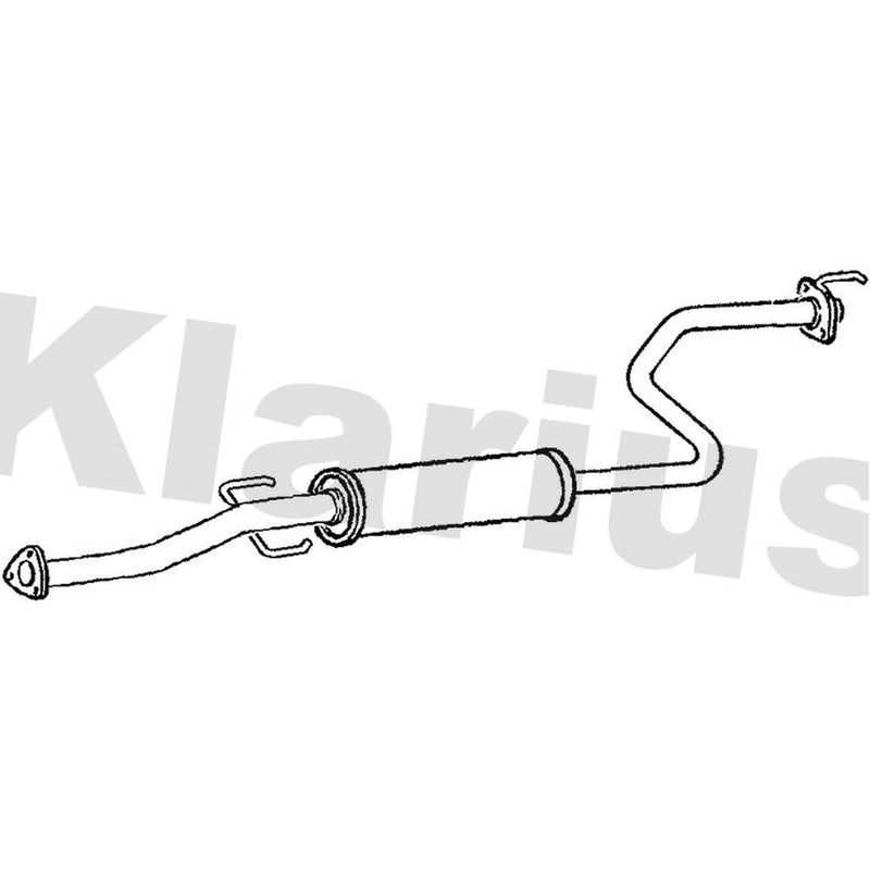 Klarius Box With Centre Pipe Centre HA271B