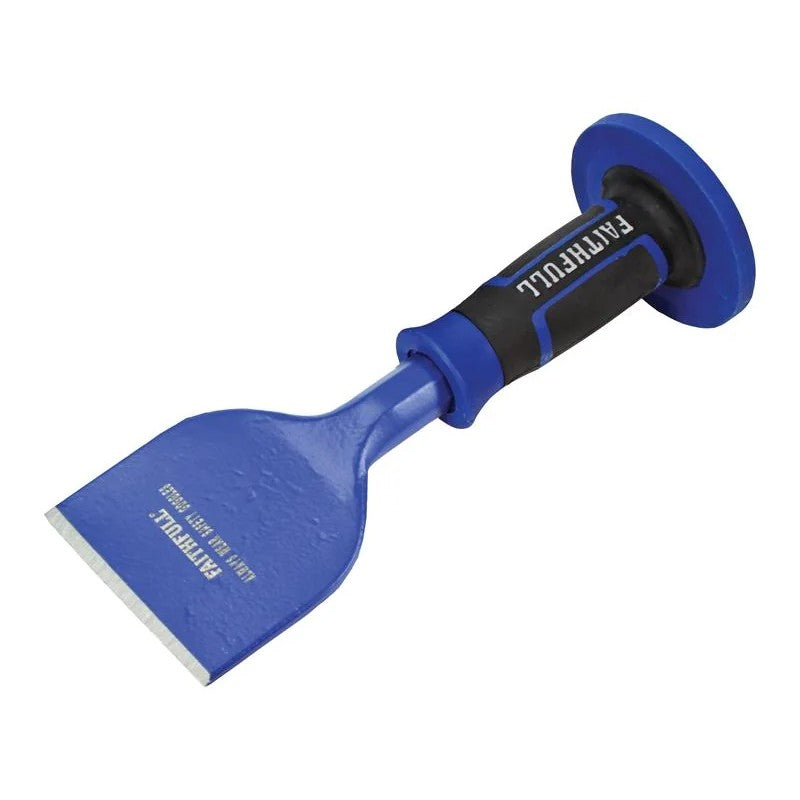Faithfull Brick Bolster With Grip 75mm (3in) - FAIBB3PG