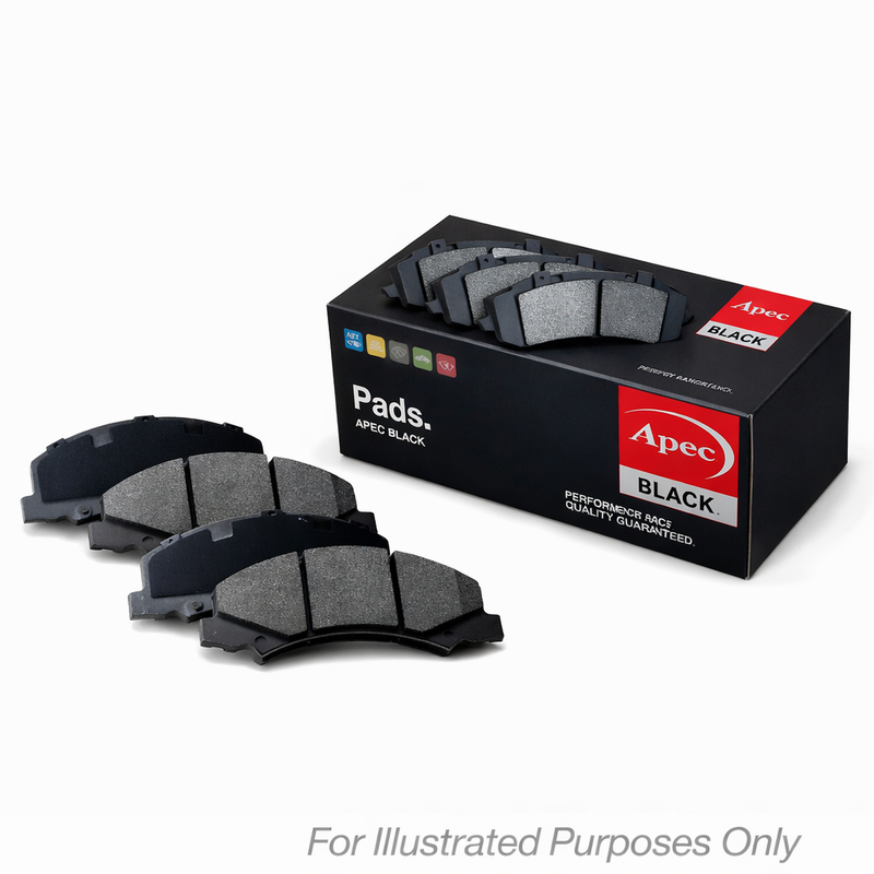 APEC Black Front Brake Pad Set
