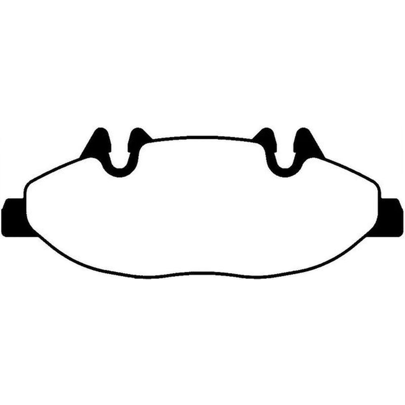 Abtex Front Brake Pad Set PLU1138