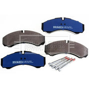 Borg & Beck 4 x Rear Brake Pad Set BBP1554