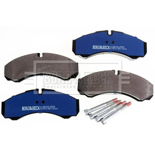Borg & Beck 4 x Rear Brake Pad Set BBP1554