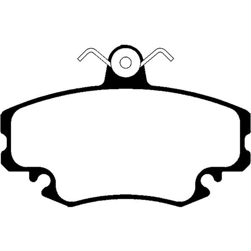 Abtex Front Brake Pad Set PLU845