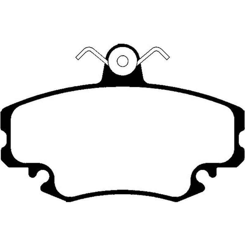 Abtex Front Brake Pad Set PLU845