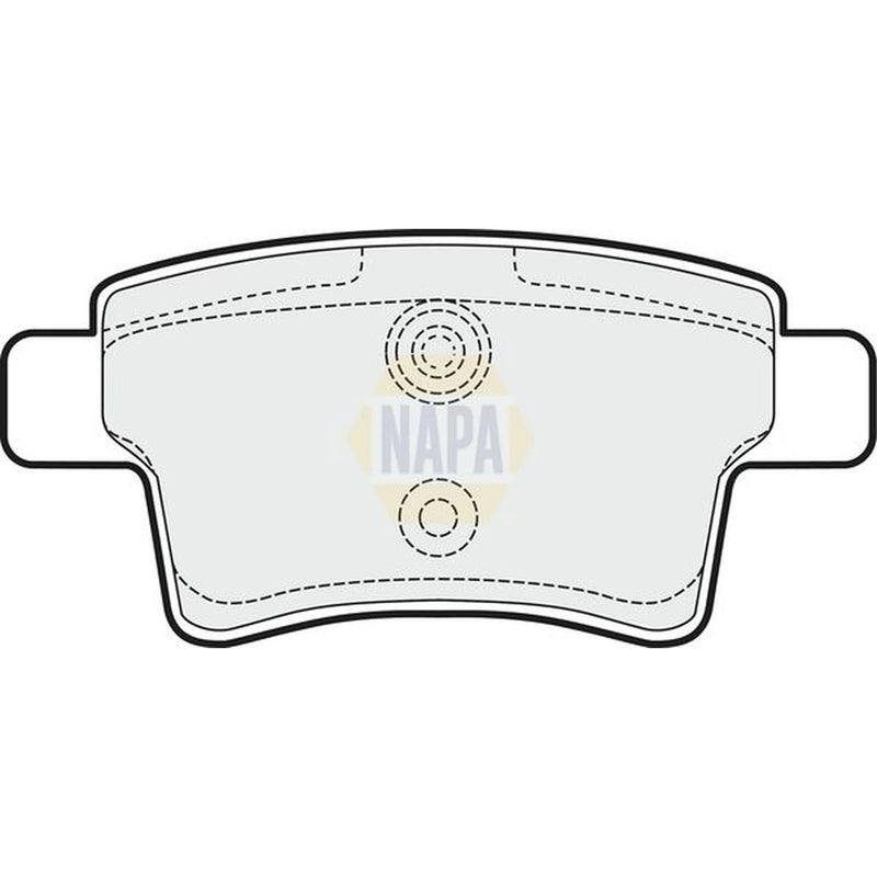 NAPA Rear Brake Pad Set NBP1417