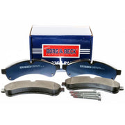 Borg & Beck 4 x Rear Brake Pad Set BBP2038