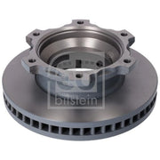 Febi 2 x Internally Vented Rear Brake Discs 192691 OE 8981919560